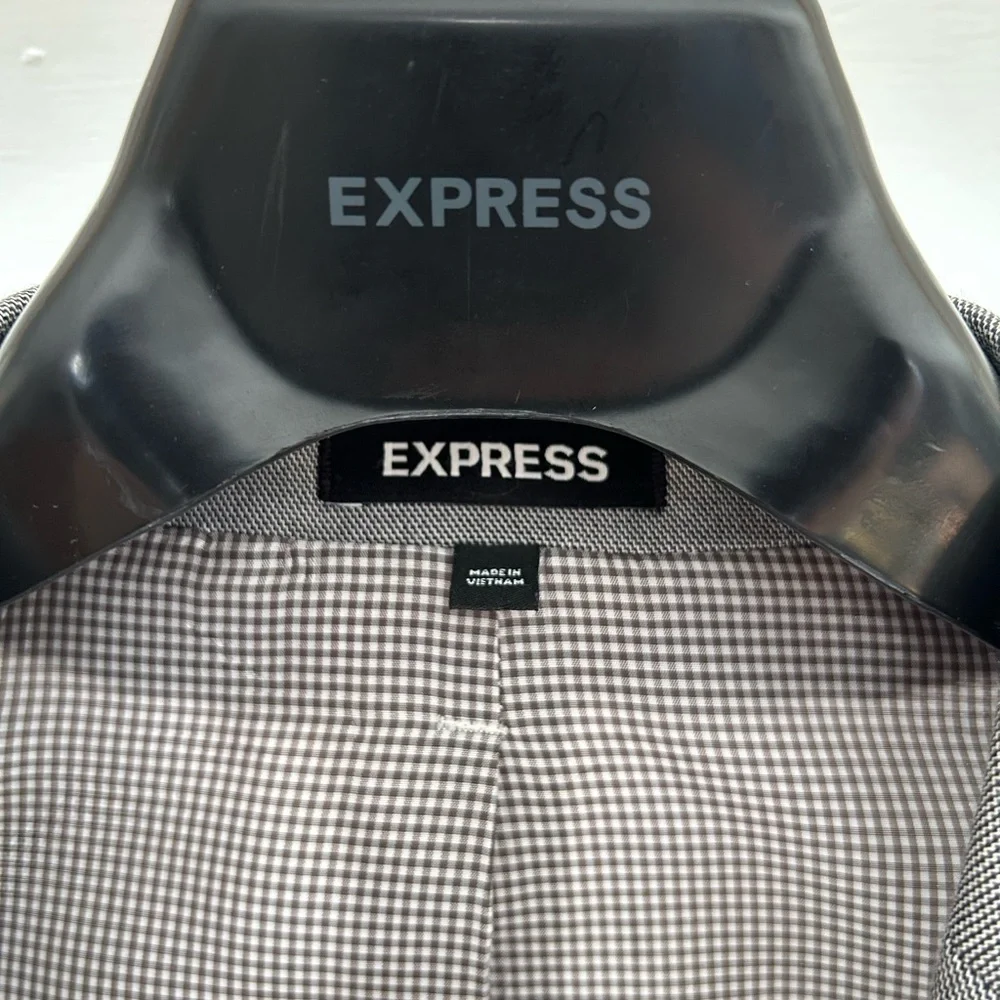 Express Gray Men's Suit - Picture 2 of 10